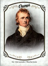 2015-16 Upper Deck Champ's #297 Sir Alexander MacKenzie SP