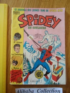 SPIDEY 4 LUG EO 1979 SPIDERMAN COMICS MARVEL SUPER HEROS COLLECTION - Picture 1 of 5