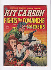 KIT CARSON #3 [1951 GD+] THE COMMANCHE RAIDERS   AVON PERIODICALS