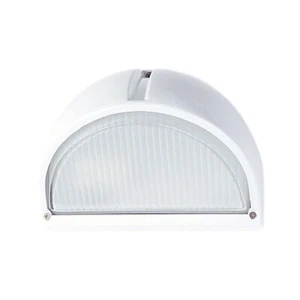 1 Light Bunker Light in White Wedge Round - Picture 1 of 1