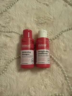 2 X VIVISCAL THICKENING SHAMPOO With BIOTIN & KERATIN 1.7 oz / 50ml Travel Size - Image 1 of 2