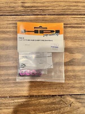 HPI 72036 ALUMINUM HEX HUB CLAMP TYPE 6MM FOR NITRO RS4 SUPER MINI (MK278) - Image 1 of 2