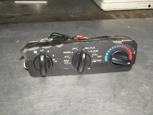 1998-2000 Ford Contour OEM climate control switch (clear coat peeling) 98 99 00 - Picture 1 of 3