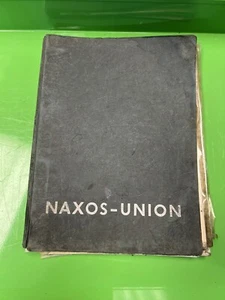 NAXOS-UNION Grinding Machine Manual R5000 - Picture 1 of 12