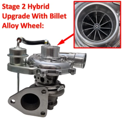 Turbocompresor híbrido Toyota Hiace Hilux 2.5 D4D actualización etapa 2 Foto 1 de 4