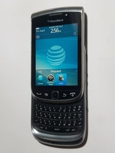 Rare At&t Prepaid Cricket Wireless H20 Blackberry Messenger Torch 9810 4G Phone - Picture 1 of 5