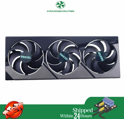 Graphics card fan and shroud for INNO3D GeForce RTX 4090 X3 - Image 1 of 3