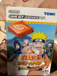 Naruto Edition Nintendo Game Boy Advance SP Console Orange Collectible JPN - Picture 1 of 7