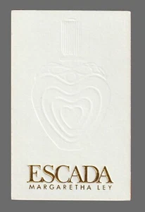 Carte publicitaire - advertising card  -  Escada - Foto 1 di 1