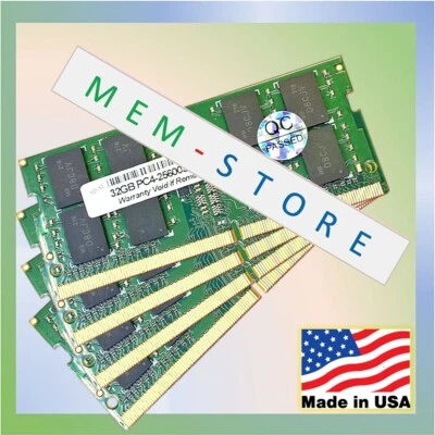 128GB 4x32GB DDR4-3200MHz SODIMM RAM Compatible w/ Lenovo ThinkPad P15 P17 Gen 2 - Image 1 of 3