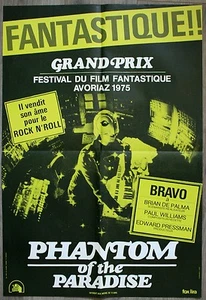 PHANTOM OF THE PARADISE Filmplakat gefaltet 80x60 Movie Poster Brian De Palma  - Bild 1 von 1