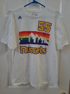 Vintage Mutombo Adidas  Denver Nuggets Basketball 55 Size X Large T Shirt NBA