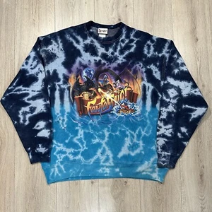 Vintage Disney Fantasmic Sweatshirt Tie Dye MGM Studios 90s Walt Disney Size XL - Picture 1 of 12