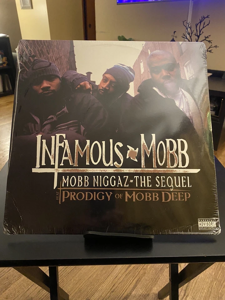 INFAMOUS MOBB + PRODIGY - MOBB N*GGAZ (SEQUEL)  TWO OG 12" 2002!!  RARE!! SEALED - Image 1 of 4