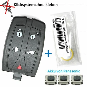 Alloggiamento di ricambio chiave Keyless Go per Land Rover Freelander II Discovery III 2 - Foto 1 di 5