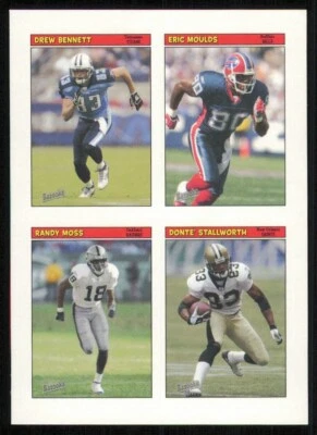 2005 Bazooka Stickers #2 D.J. Williams/Jonathan Vilma/Lito Sheppard/Sean Taylor - Image 1 of 2