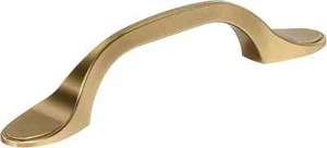BP21935CZ Champagne Bronze Cabinet Pull | 3 inch (76mm) Center-to-Center Cabinet - Picture 1 of 4