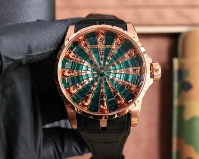 Reloj mecánico automático ROGER DUBUIS caballero mesa redonda para hombre 45 mm Foto 1 de 4