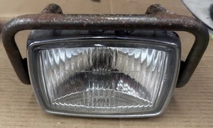 Yamaha Moto 4 200 Headlight Assembly With Cage And Wiring. - Picture 1 of 5