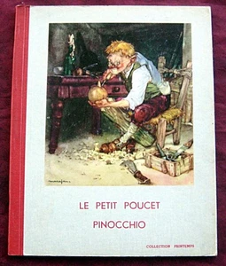 Le Petit Poucet / Pinocchio. Collection Printemps. Éd. des enfants de France. - Picture 1 of 3