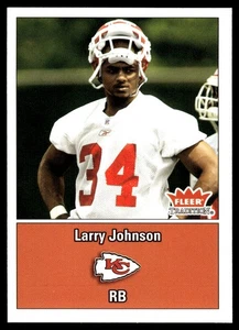 2003 Fleer Tradition Larry Johnson RC Kansas City Chiefs #275 - Picture 1 of 2