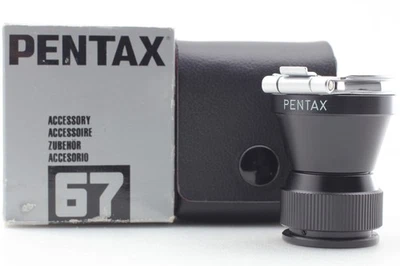 Late Model [MINT] Pentax 6x7 67 Magnifier View Finder For 67 67II From JAPAN - Image 1 of 4