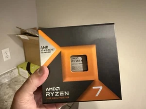 AMD Ryzen 7 7800X3D 8 Kerne 4,2GHz Sockel AM5 Gaming CPU Prozessor - Bild 1 von 2