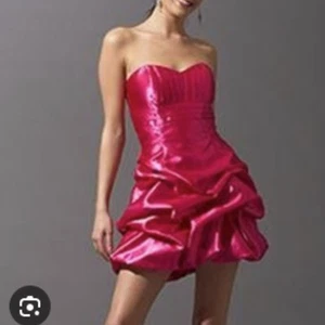 Mini Vestido Vintage Jessica McClintock Gunne Sax Rosa Satinado Talla 5 - Imagen 1 de 5