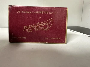 P. Portnoy des Artistes 25 hand finished Bb Clarinet Reeds Strength 5 Sealed Box - Picture 1 of 1