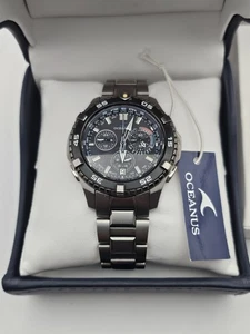 Casio OCW-P500 TDA Oceanus Wave Ceptor Multi Band 5 Tough Solar Titanium New Bat - Bild 1 von 11