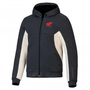 Alpinestars Men's Honda Hoodie - Chrome V3 Hooded Jacket (Anthracite/Off White) - Picture 1 of 3