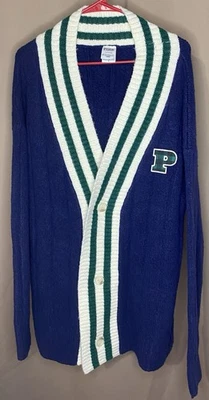 Cárdigan Victoria's Secret ROSA (L) Suéter Universitario Grande PERFECTO ESTADO Foto 1 de 3