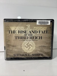 The Rise and Fall of the Third Reich: A History of Nazi Germany Shirer 46 CD Set - Picture 1 of 6