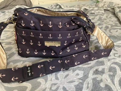 Ju Ju Be Diaper Bag Admiral Navy Nautical Anchor - Image 1 of 4