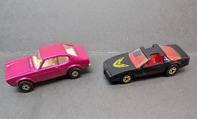 LOT OF 2 Sports Cars Hot Wheels Pontiac Firebird & Matchbox Ford Capri 1970 - Image 1 of 4