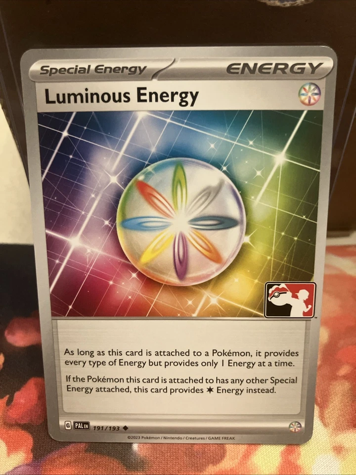 Luminous Energy 191/193 Pokemon Prize Pack NM Paldea Evolved variant A - Image 1 of 1