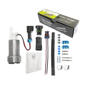 GENUINE WALBRO/TI F90000285 525LPH HELLCAT E85 Fuel Pump + QFS Install Kit - Picture 1 of 14