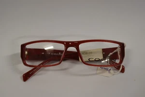 Cogan YC836 Red Optical Glasses Frames NEW - Picture 1 of 10