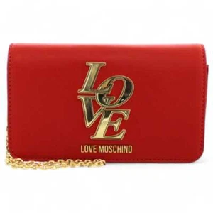 Genuine LOVE MOSCHINO Wallet Female red - JC5663PP1MLC150A - Picture 1 of 3