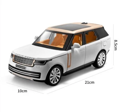 2023 1/24 Range Rover SUV Alloy Car Model Diecast Metal Off-road Vehicles Toy Gi - Image 1 of 4