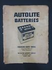 1959 Auto Lite Autolite Batteries Advertising Sales Purchasing Agent Brochure