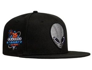 Hatclub Las Vegas 51’s Metallic Black Dome 35 Seasons SP New Era 59fifty 7 1/4 - Picture 1 of 15
