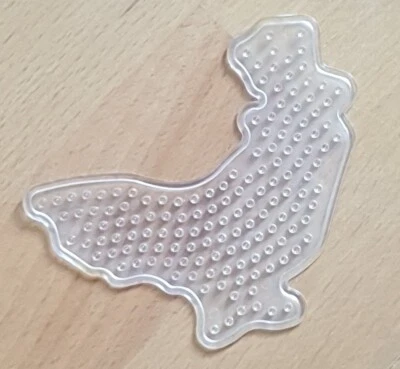 BÜGELPERLEN STECKPLATTE / STIFTPLATTE  "HAHN"!  - Bild 1 von 2