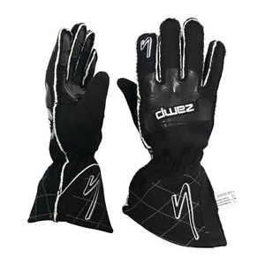 Zamp ZR-50 SFI 3.3/5 Small Black Race Driving Gloves Auto Racing RG10003S - Picture 1 of 4