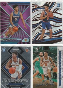 Quentin Grimes Rookie Card Lot of 4 2021-22 XR, Prizm, Revolution, Luminance - Picture 1 of 2