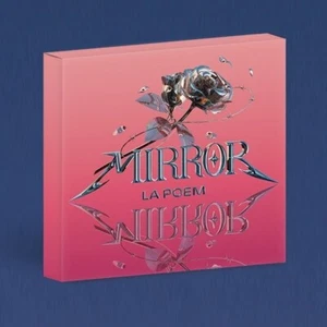 LA POEM Single Album [MIRROR] Platform ROSE Ver. QR Card+P.Card+Sticker+Bookmark - Picture 1 of 6