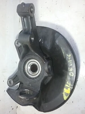 2001-2005 Honda Civic LX Left Front Spindle Knuckle With Hub 1.7LAutomatic(ZC109 - Image 1 of 4