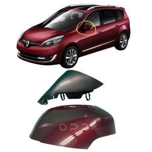 Wing Mirror Cover Painted Red Grenat For Renault Grand Scenic 2009-17 Left Side - Picture 1 of 4