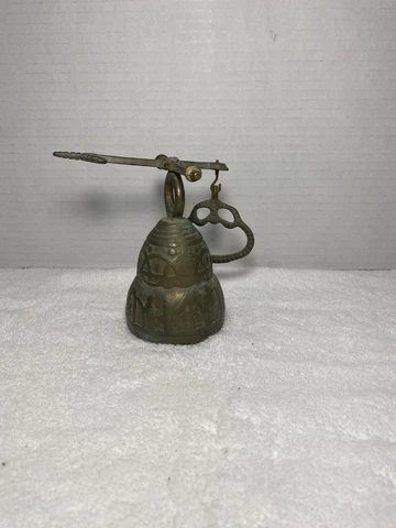 Vintage Monastery Brass Doorbell Wall Mounted Cover