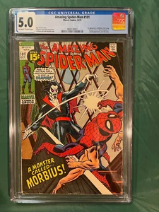 Amazing Spider-Man #101 1st Appearance of Morbius Marvel Comics 1971 CGC 5.0 Key - Picture 1 of 2